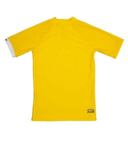 JUJA - UV-Zwemshirt met korte mouwen voor kinderen - UPF50+ - Cool Coconut - Sunny geel