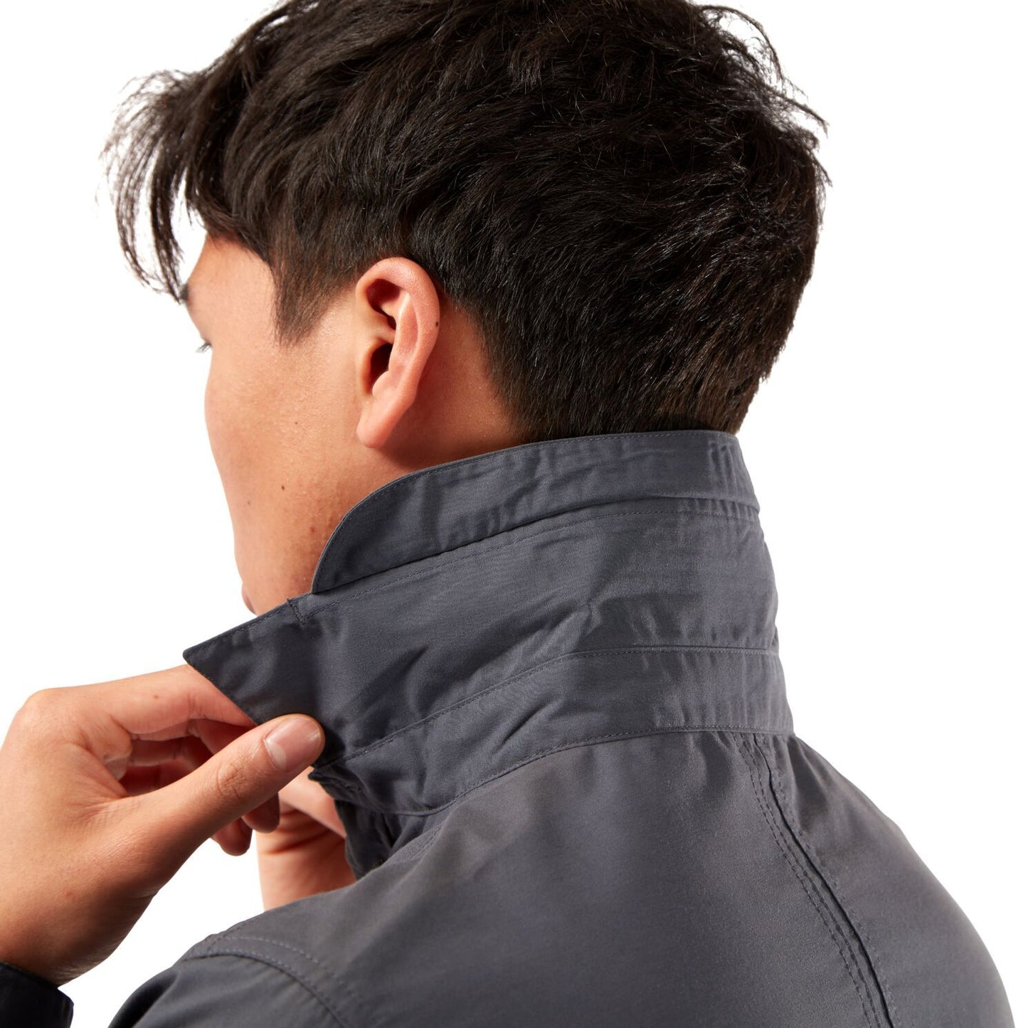 Craghoppers - UV Overhemd voor heren - Longsleeve - Kiwi - Blauwgrijs