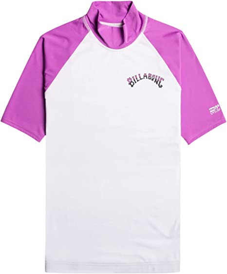 Billabong - UV-Rashguard voor vrouwen met korte mouwen- Sunny Side - UPF50+ - Paars