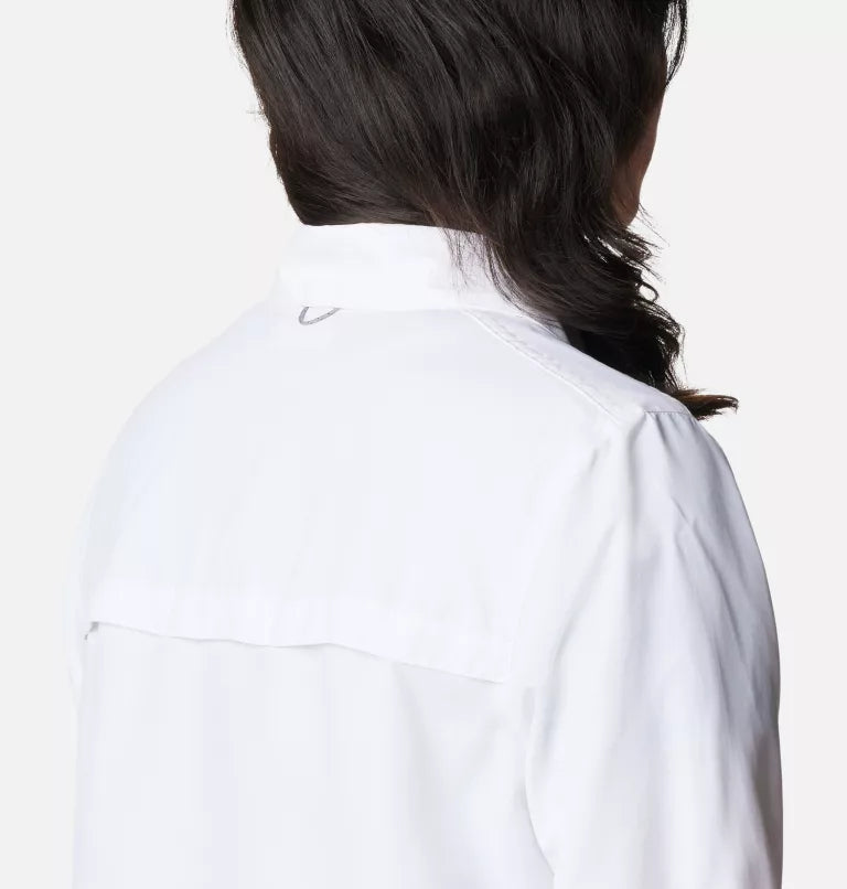 Columbia Dames UV overhemd Silver Ridge 3.0 White Long Sleeve
