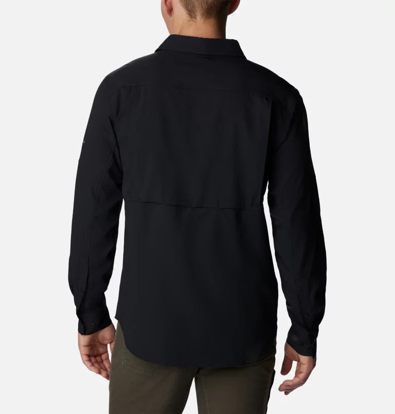 Columbia Heren UV overhemd Silver Ridge Utility Black Long Sleeve