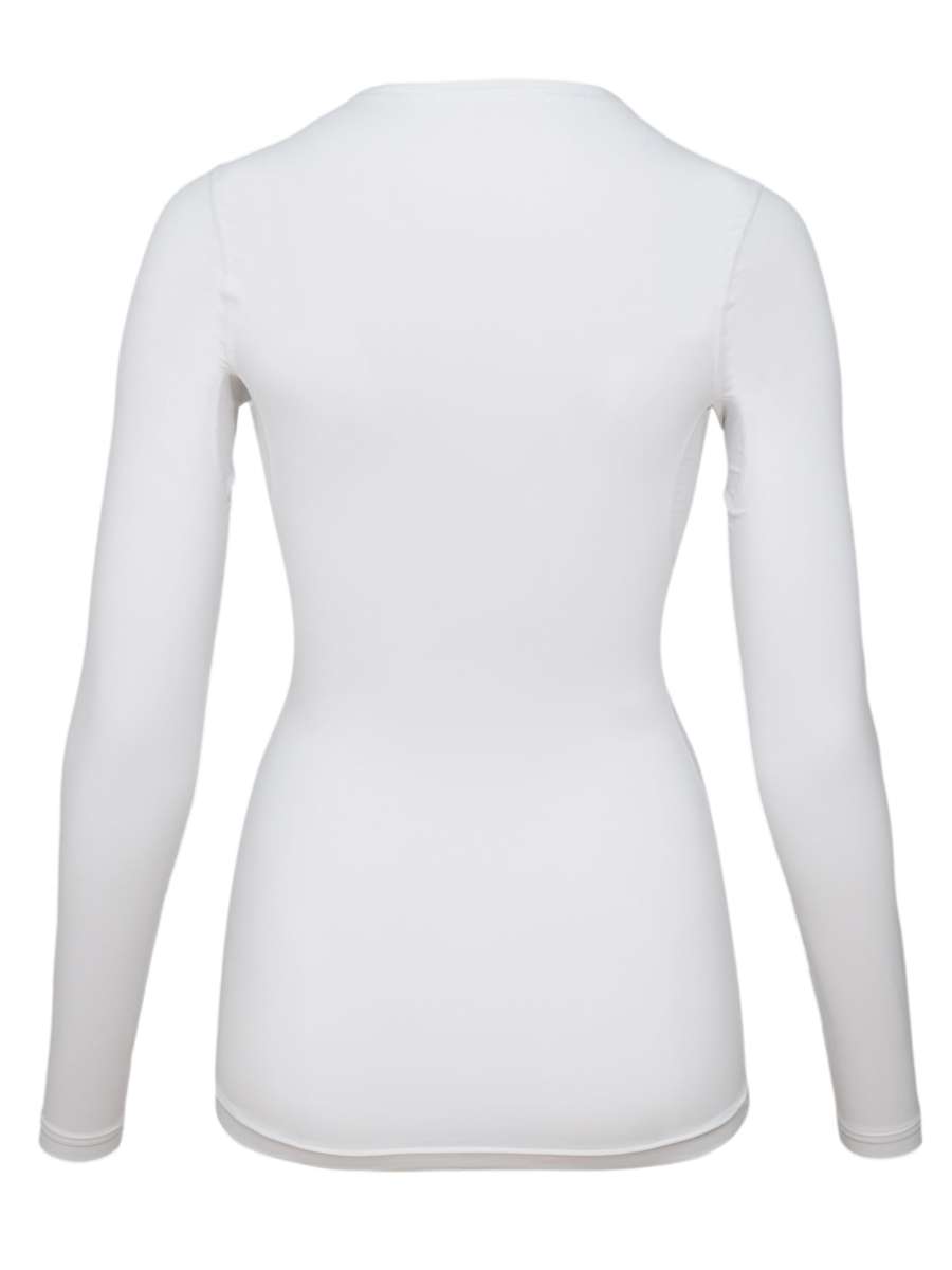 Hyphen - Dames UV Shirt met lange mouw "Avaro White"