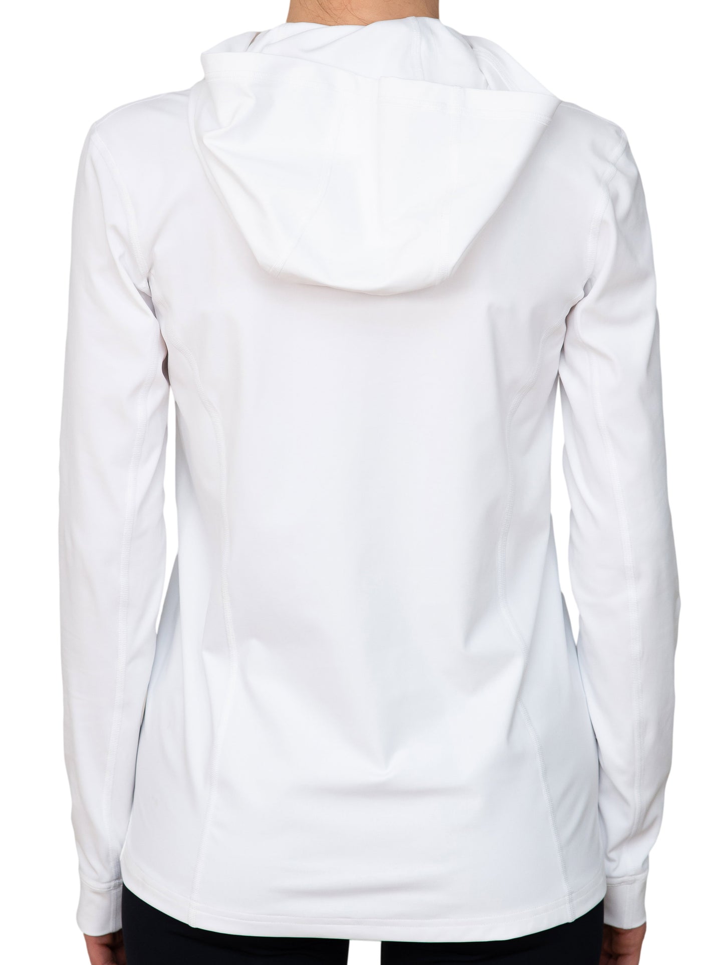 Hyphen - Dames UV Zomerjas met capuchon White