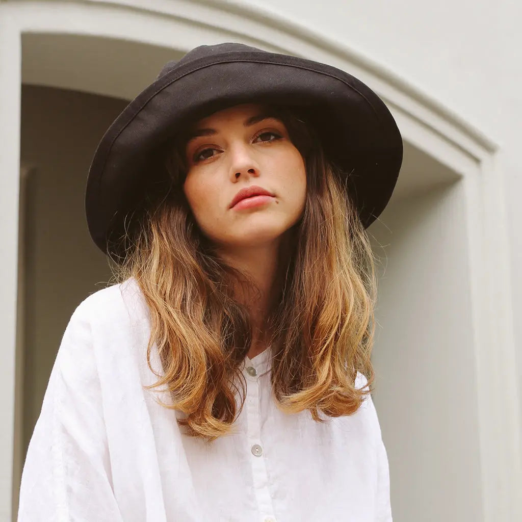 House of Ord - zonnehoed Traveller - Zwart