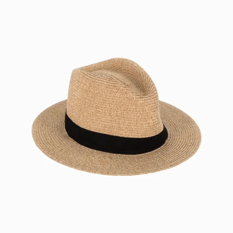 House of Ord - zonnehoed Pana-Mate Fedora - Sandstone
