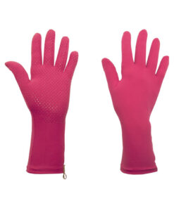 Full Finger UPF50+ UV Handschoenen kort Original Fuchsia Pink
