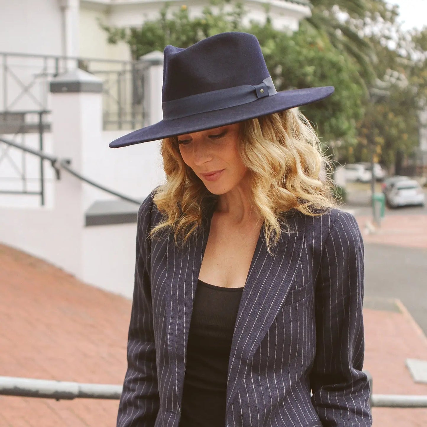 House of Ord - Winter hoed Chloe Fedora - Middernacht