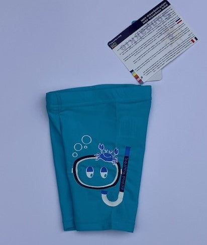 Sonpakkie Boys UV short Ocean Hunter Azure