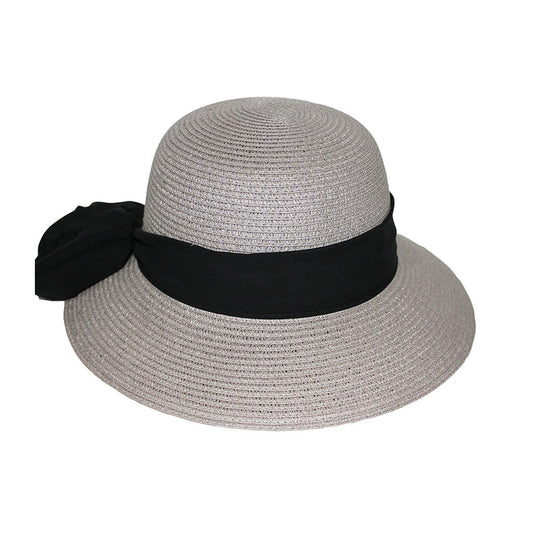 360FIVE Everyday - zonnehoed Blanchett Cloche - Grijs/Zwart