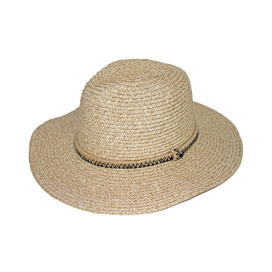 360FIVE Everyday - zonnehoed Sharon Fedora - Natural