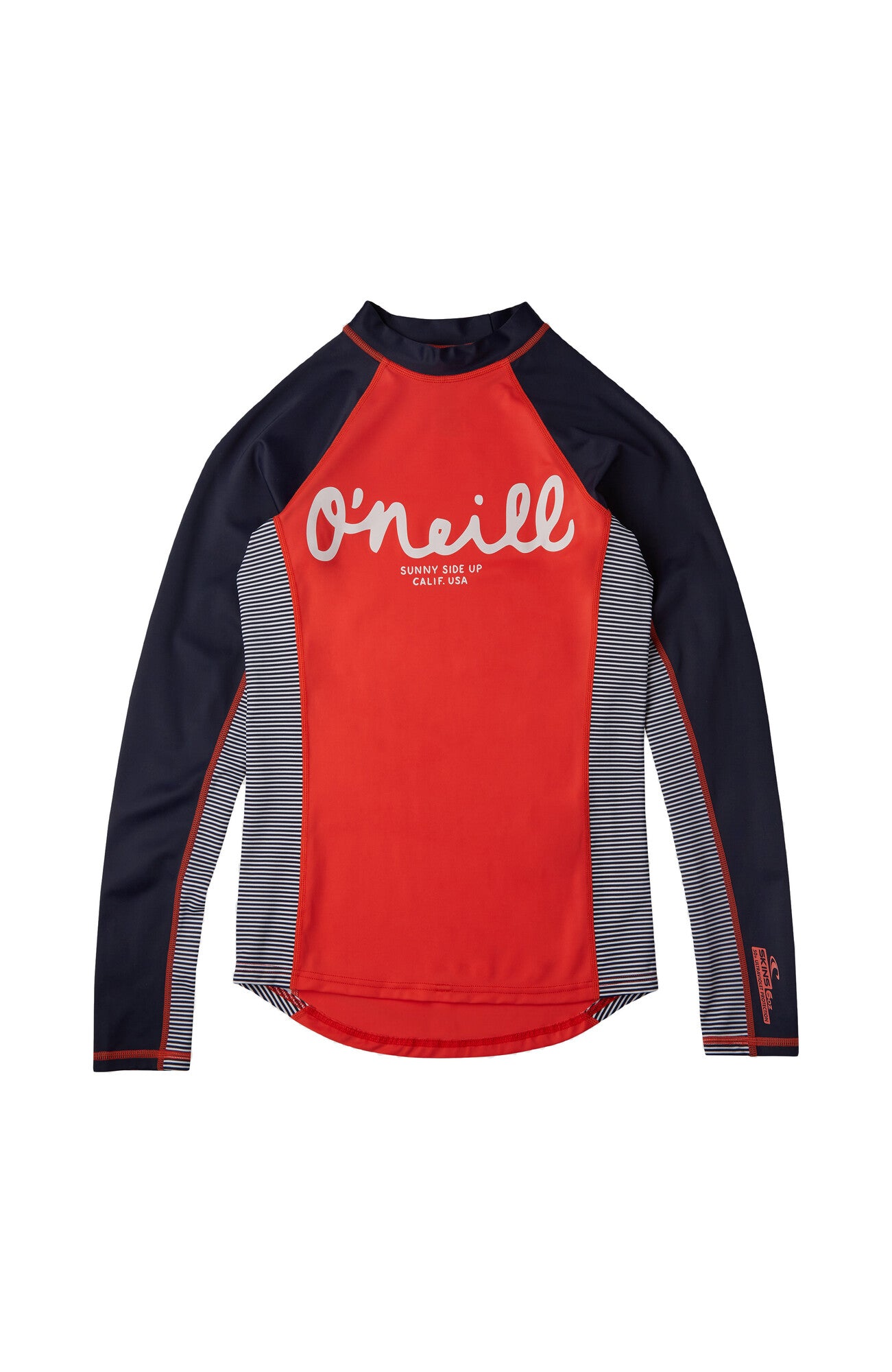 O'Neill - UV Zwemshirt voor meisjes - Longsleeve - Skins - Koraalrood
