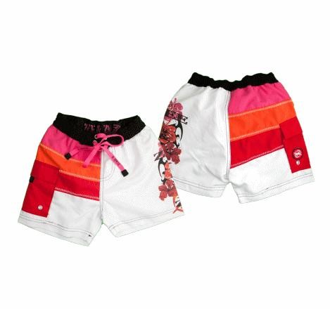 Zee & Zo boardshort Fish Multi