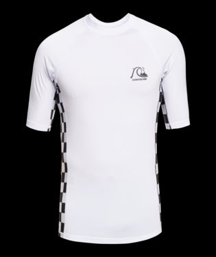 Quiksilver - UV-Zwemshirt met korte mouwen voor mannen - Arch - Wit
