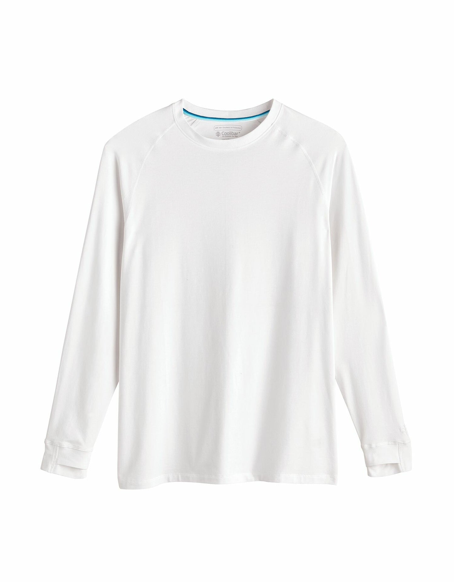 Coolibar - UV Shirt voor heren - Longsleeve - LumaLeo - Wit