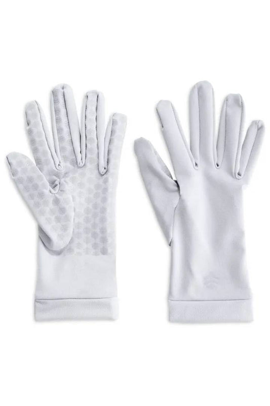 Coolibar - UV-handschoenen unisex - Wit