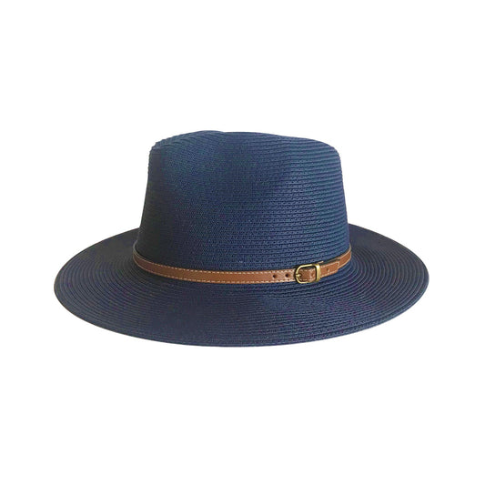 360FIVE Everyday - zonnehoed Cooper Fedora - Navy