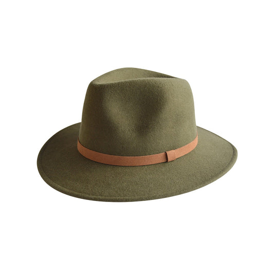 360FIVE Everyday - Winter hoed Danny Fedora - Olive