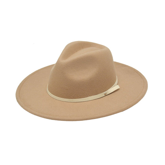 360FIVE Everyday - Winter hoed Lee Fedora - Biscuit