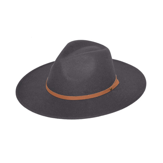 360FIVE Everyday - Winter hoed Lee Fedora - Charcoal