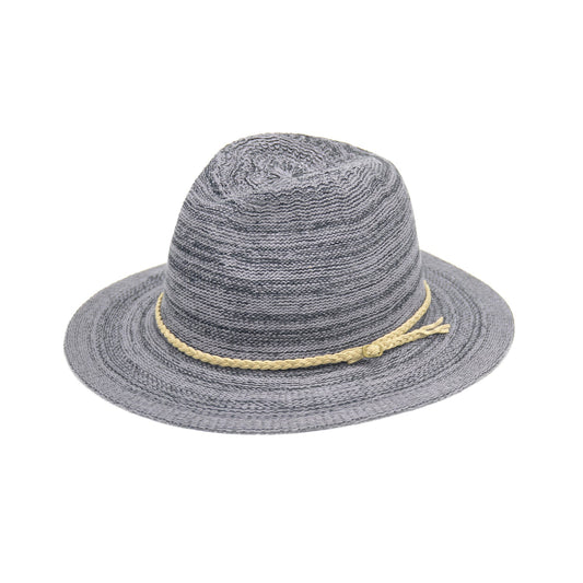 360FIVE Everyday - zonnehoed Olsen Fedora - Blauw/Zwart