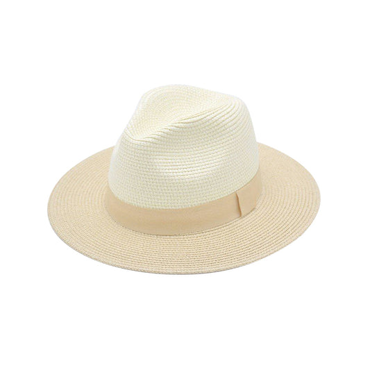 360FIVE Everyday - zonnehoed Tyler Fedora - Natuurlijk/Beige