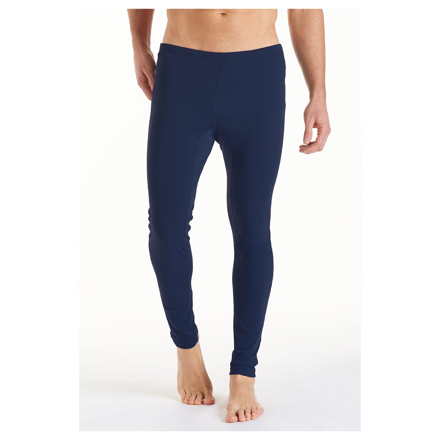 Coolibar - UV-stretch zwembroek voor heren - donkerblauw