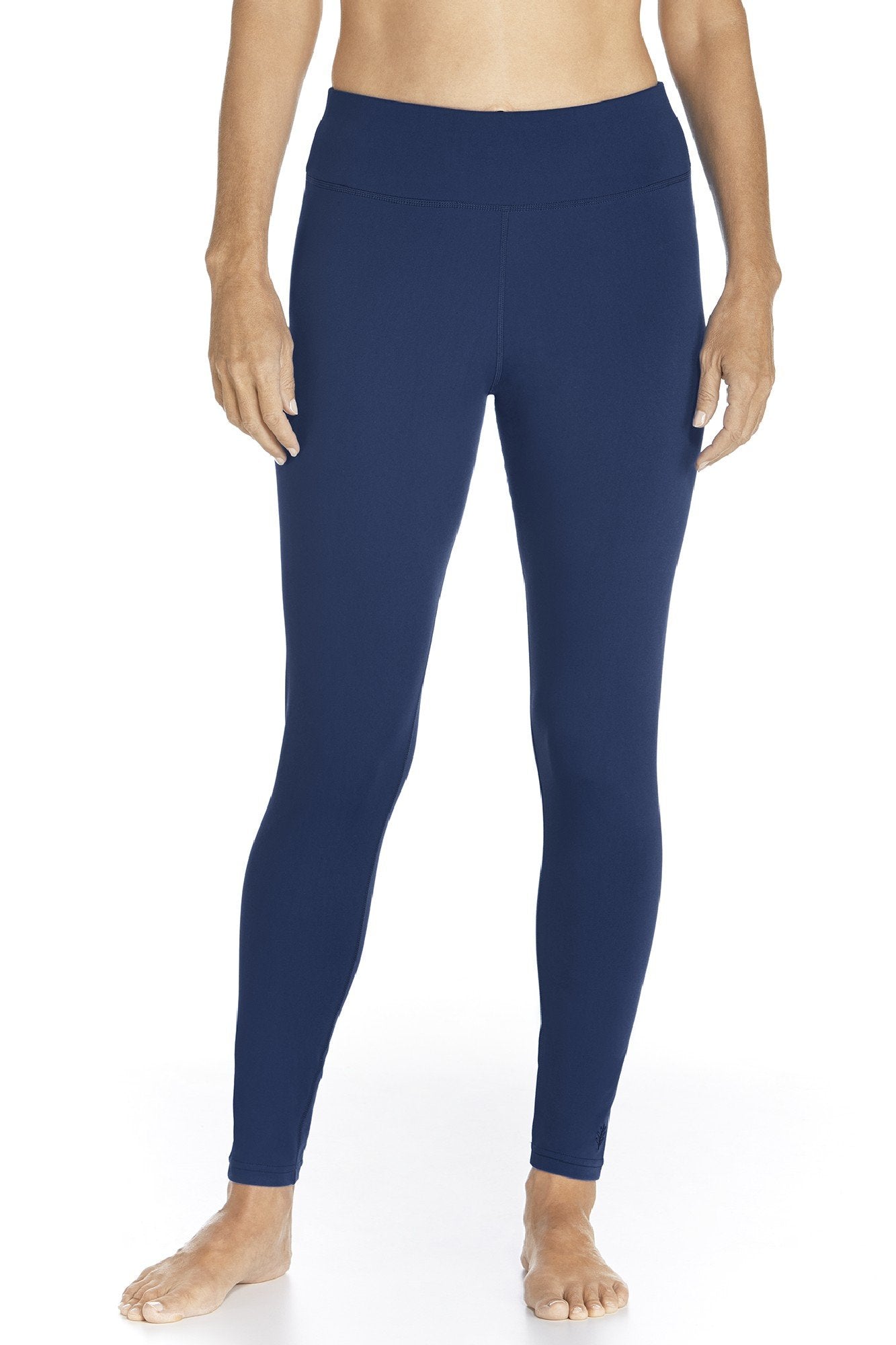 Coolibar - UV Zwemlegging dames - Donker blauw