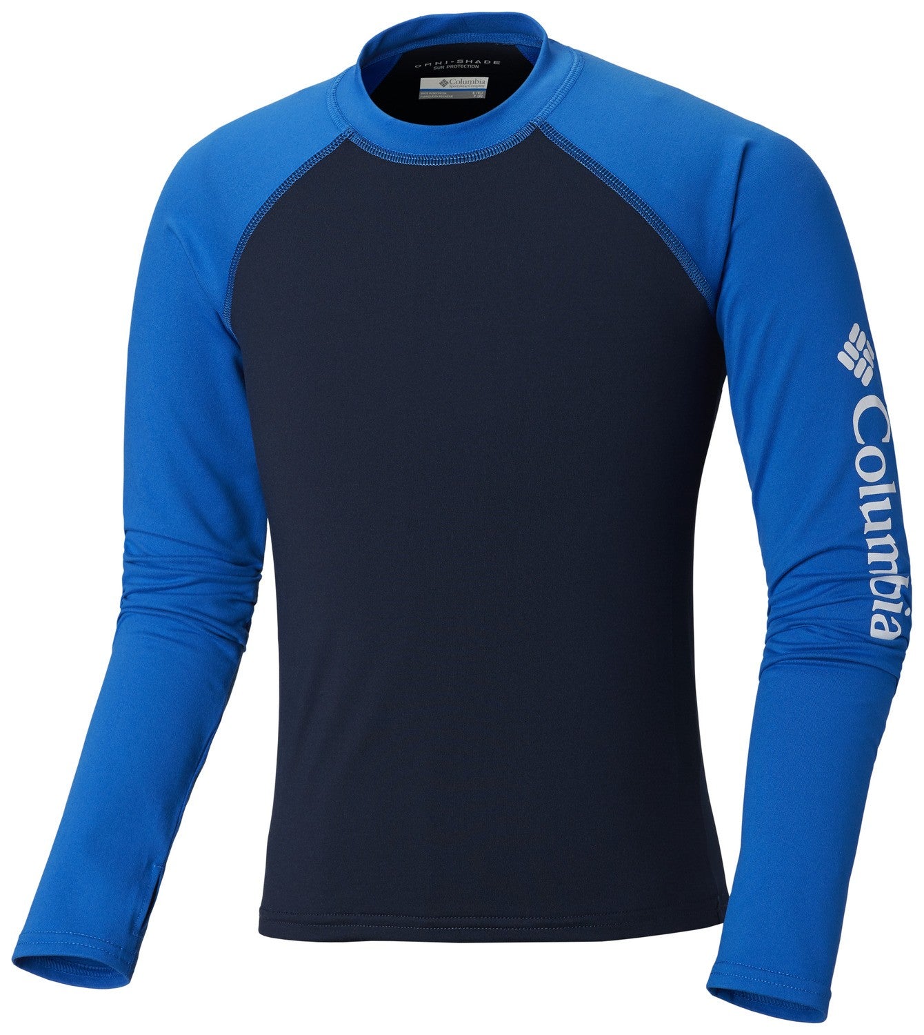 Columbia UV Shirt Lange Mouw Sandy Shores Navy