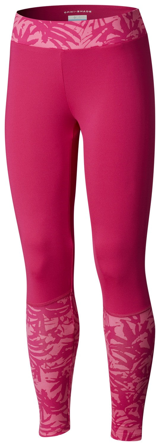 Columbia Youth Girls Trulli Trails Printed Legging Haute Pink