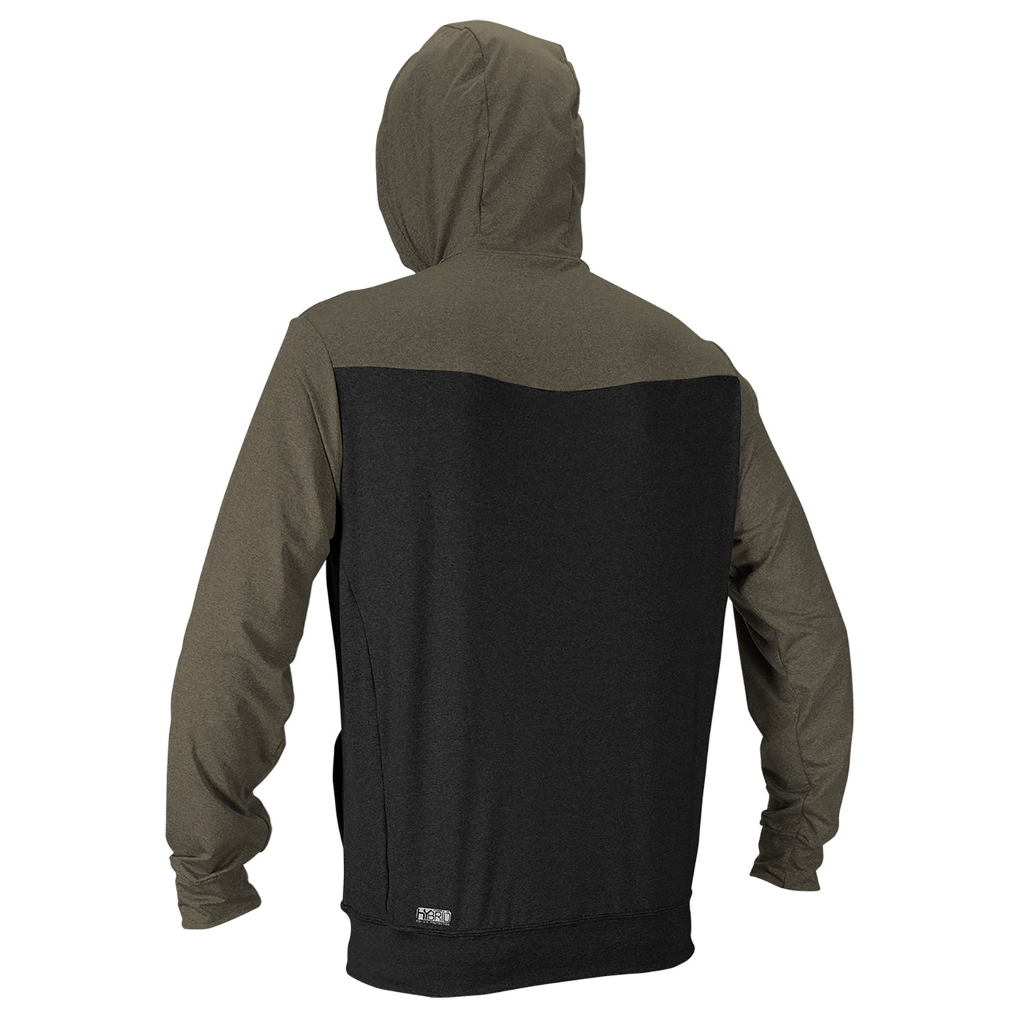O'Neill UV Hybrid Zip Hoodie Black / Khaki