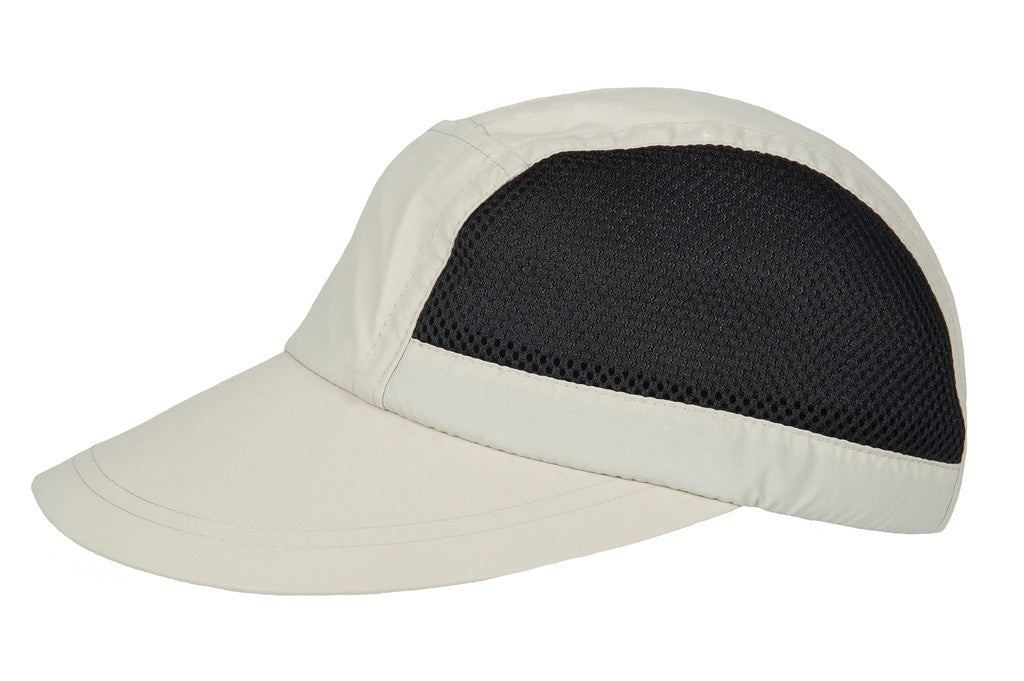 Hatland UV Extra brede Cap Viborg Beige