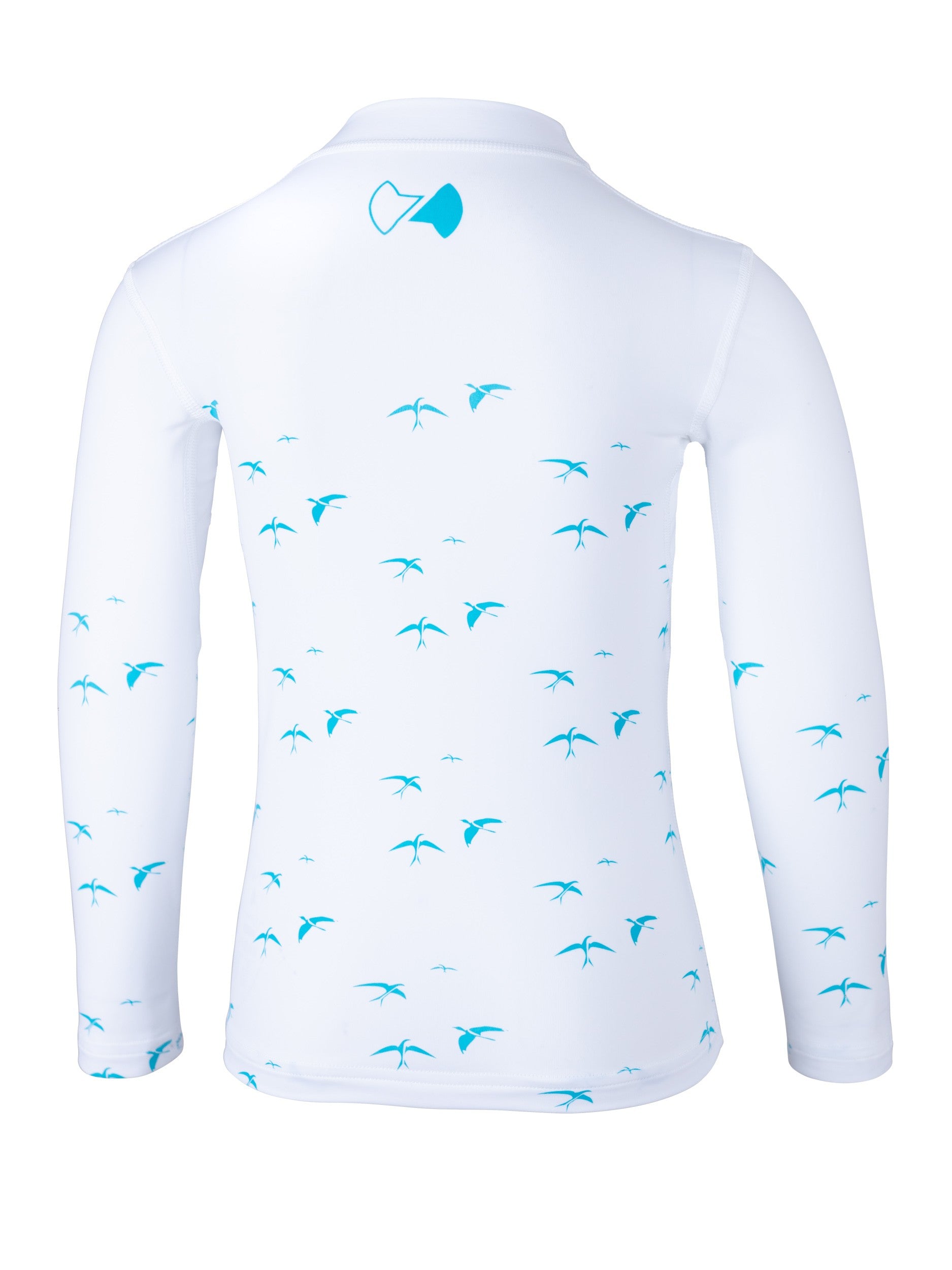Hyphen Kids UV Shirt lange mouw Birdy White