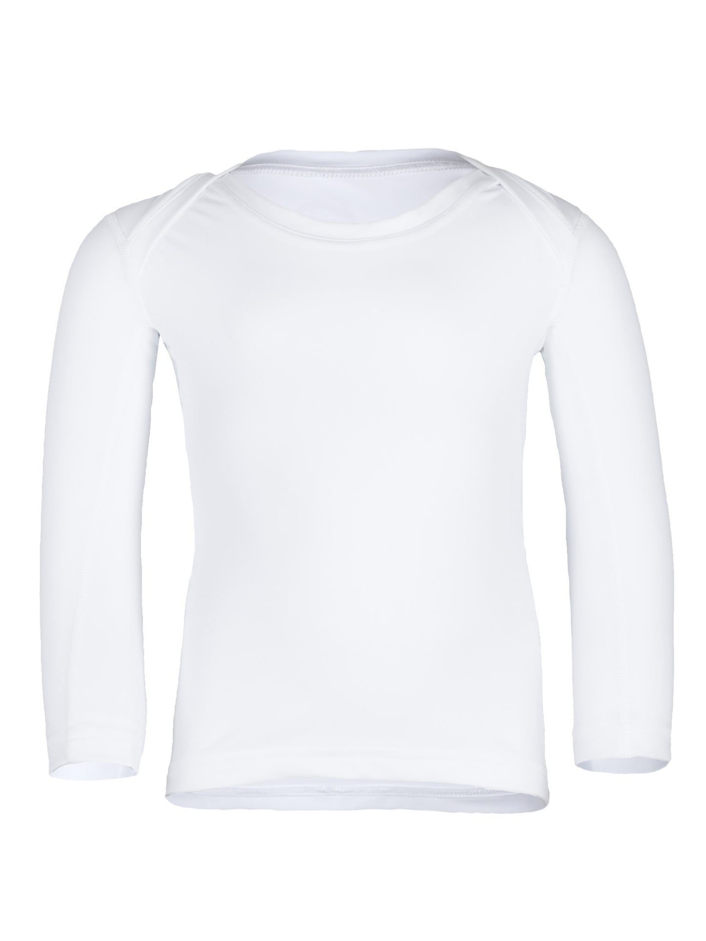 Hyphen Basic UV Shellshirt Lange mouw White