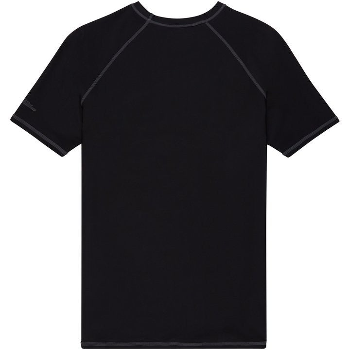 O'Neill Heren UV Shirt Logo Korte Mouw Black