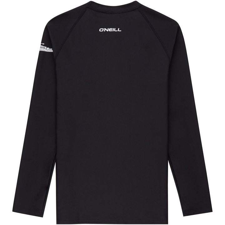 O'Neill Boys UV Shirt Lange Mouw Black AOP