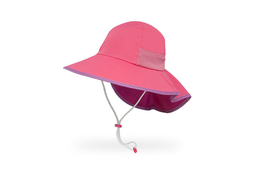 Sunday Afternoons - UV Play hoed met nekcape voor kinderen - Kids' Outdoor - Roze