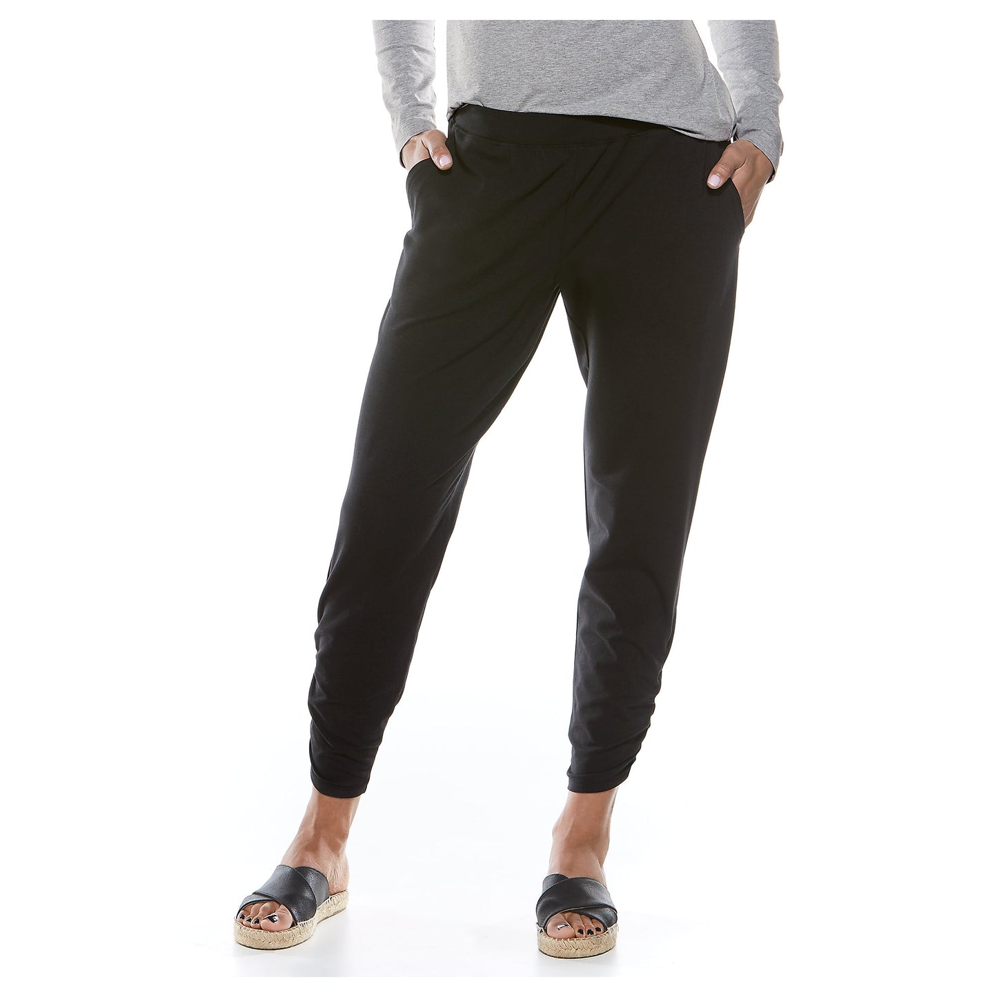 Coolibar - UV-broek voor dames - zwart
