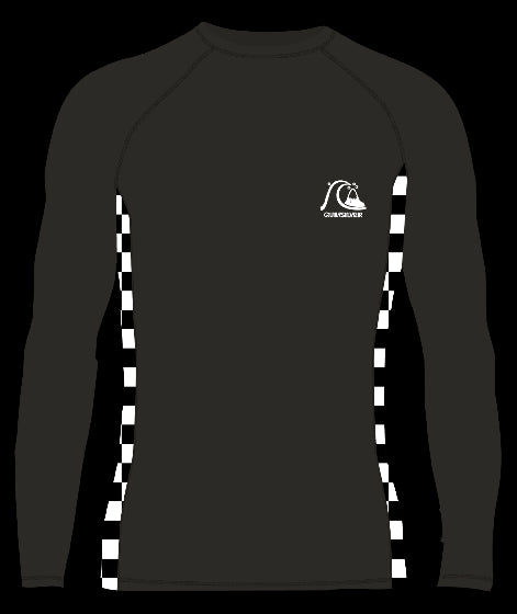 Quiksilver - UV-Zwemshirt met lange mouwen voor mannen - Arch - Zwart