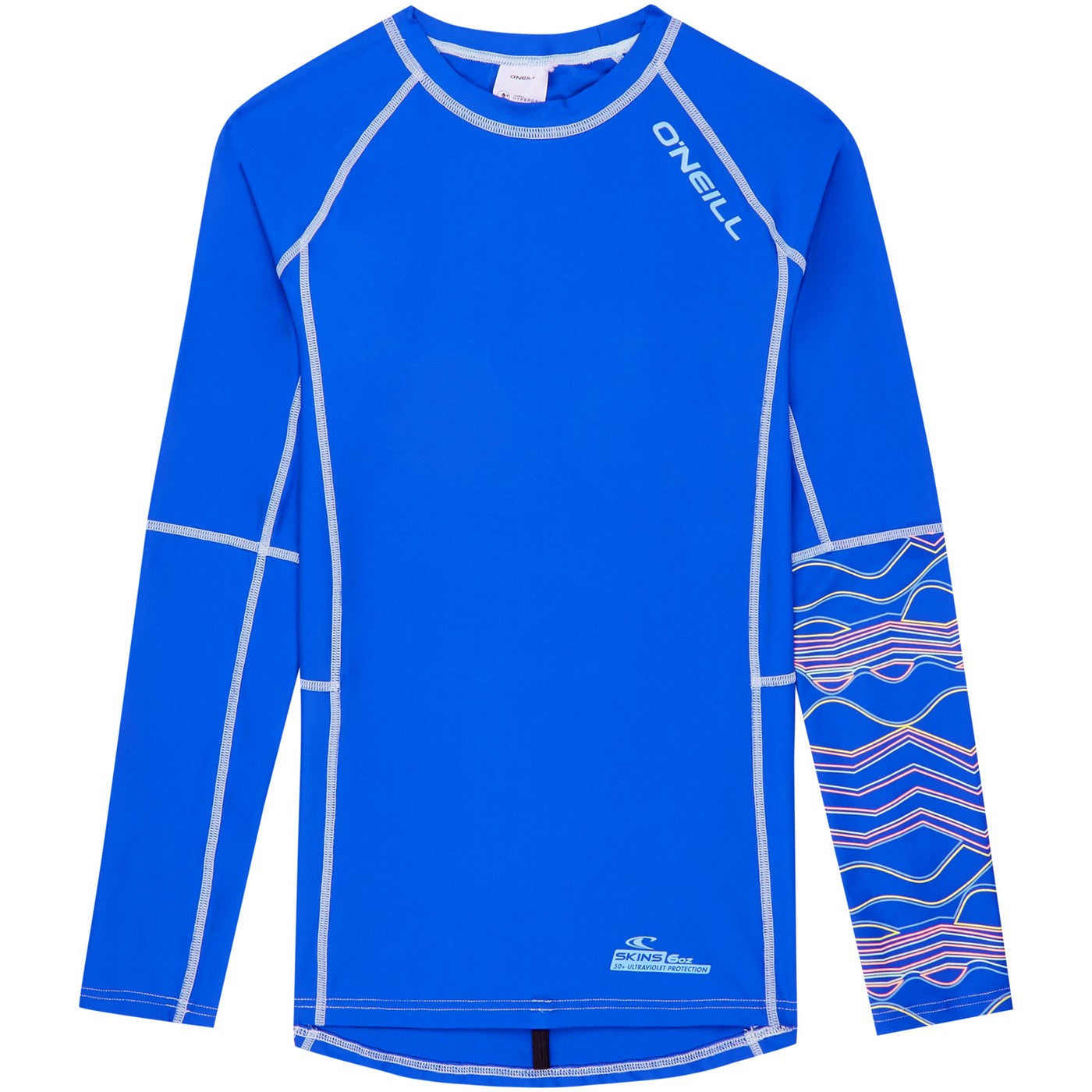 O'Neill Girls UV Shirt Lange Mouw Blue