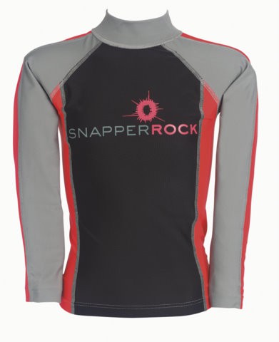 Snapper Rock UV zwemshirt lange mouw Grey Slate