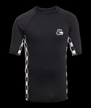 Quiksilver - UV-Zwemshirt met korte mouwen voor mannen - Arch - Zwart