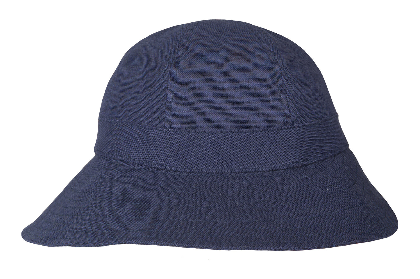 Hatland - UV Cloche zonnehoed voor dames - Verony - Marineblauw