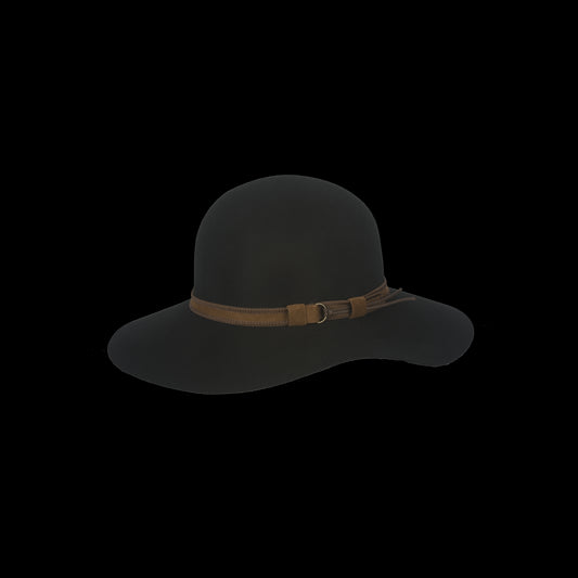 Hatland UV beschermende zonnehoed Leonora - zwart