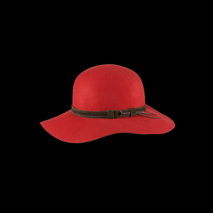Hatland UV beschermende zonnehoed Leonora - rood