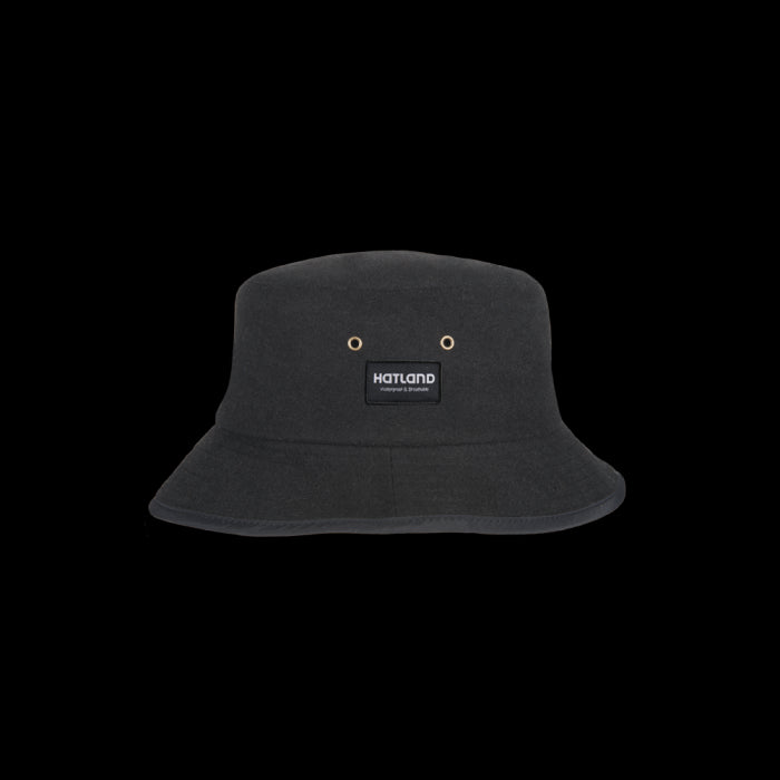 Hatland UV beschermende buckethat Alcatraz - zwart