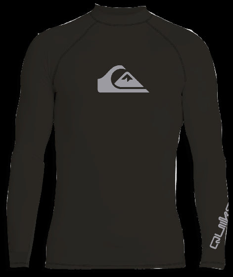 Quiksilver - UV-Zwemshirt met lange mouwen voor mannen - All time - Zwart
