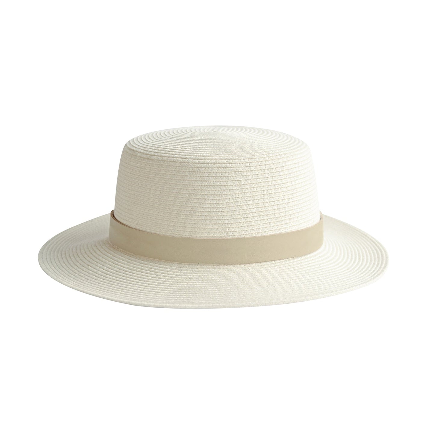 House of Ord - zonnehoed Azur Boater - Ivory