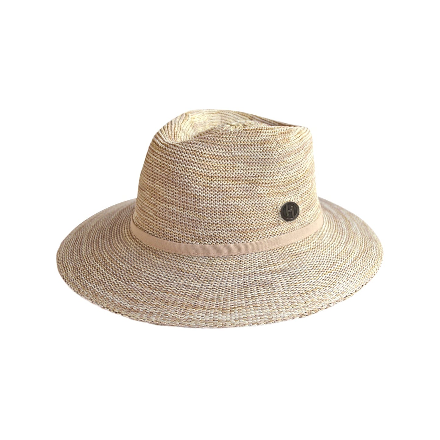 House of Ord - zonnehoed Aston Fedora - Gemengd Camel