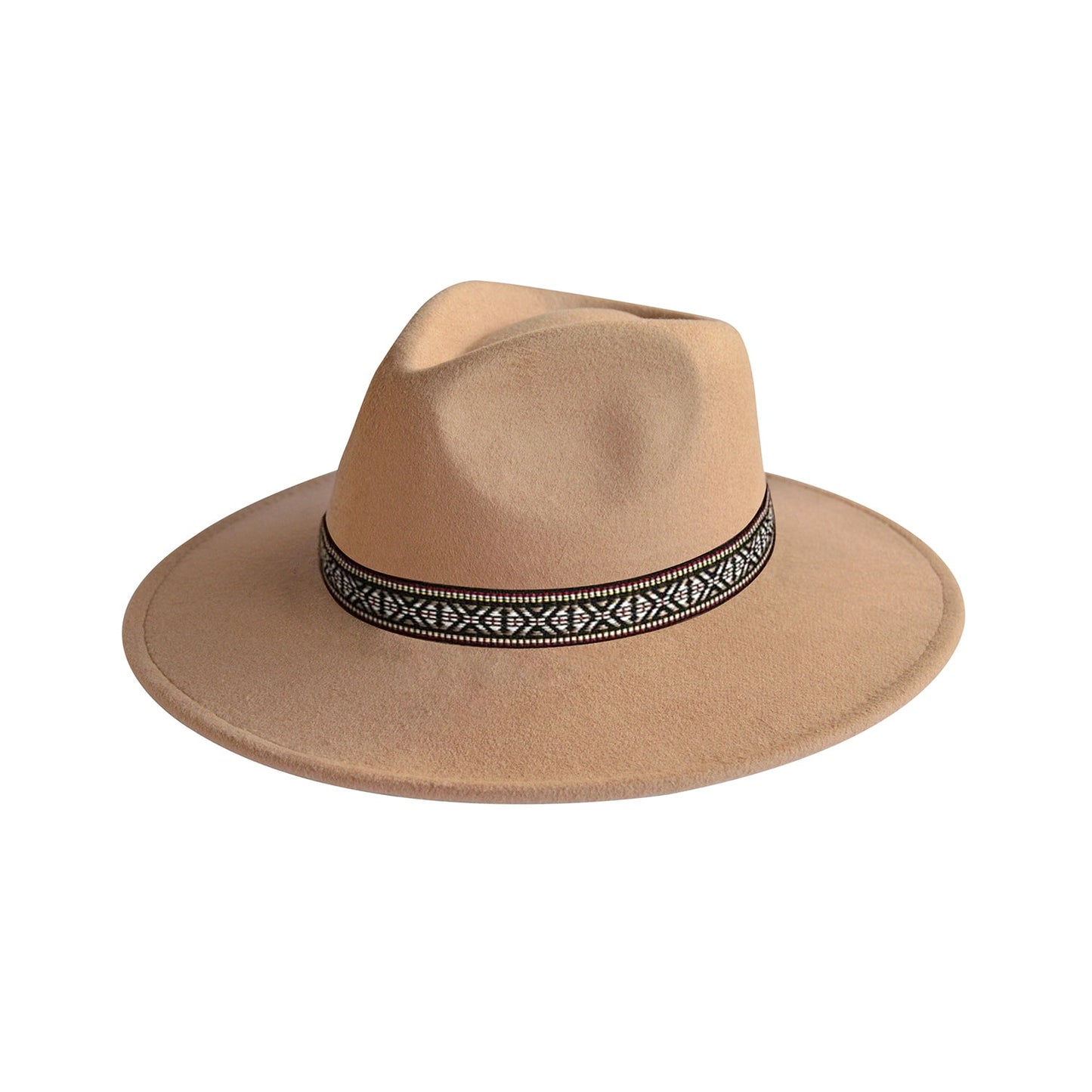 360FIVE Everyday - Winter hoed Juno Fedora - Biscuit - Tribal