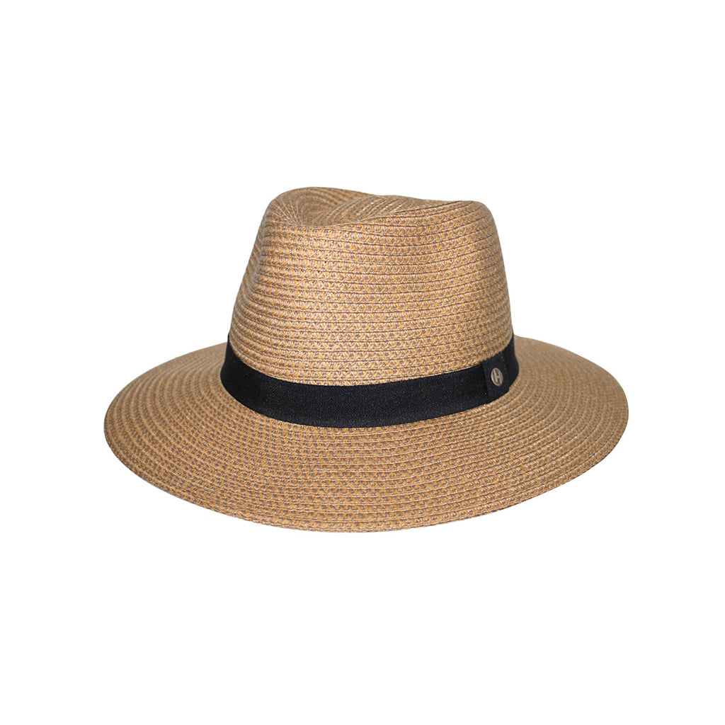 House of Ord - zonnehoed Braided Fedora - Caramel